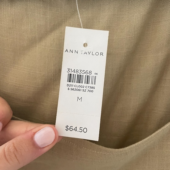 Ann Taylor Square Neck Tank Top - Picture 4 of 4